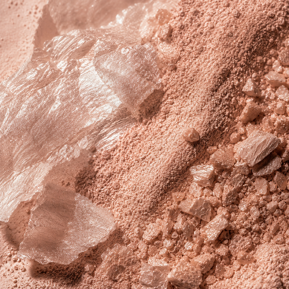 Mica and Iron Oxides mineral pigments